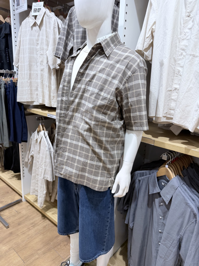 优衣库男士衬衫