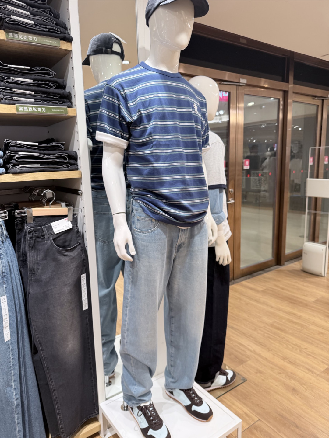 优衣库复古条纹穿搭，解锁男生夏日清爽少年感