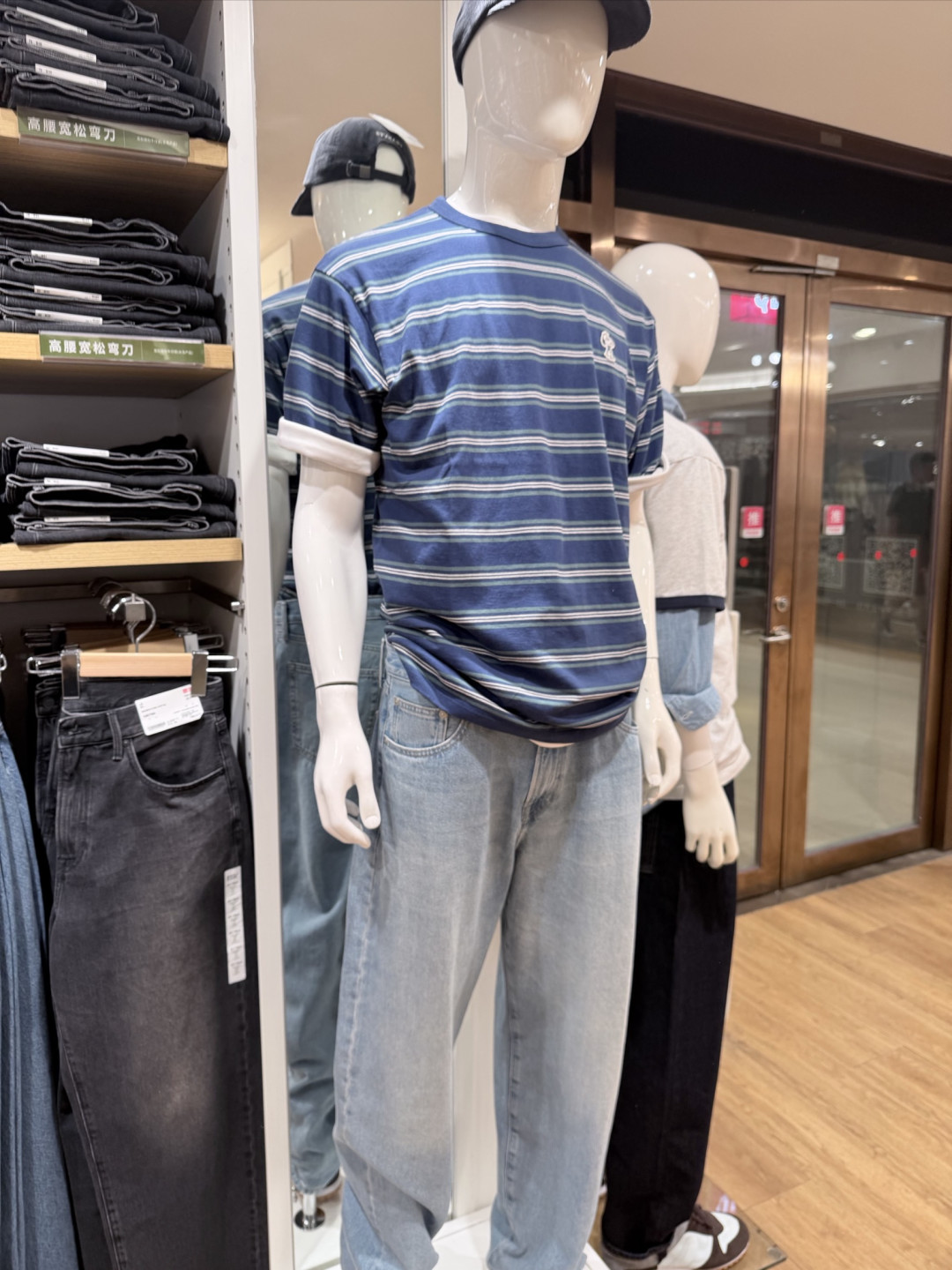 优衣库复古条纹穿搭，解锁男生夏日清爽少年感
