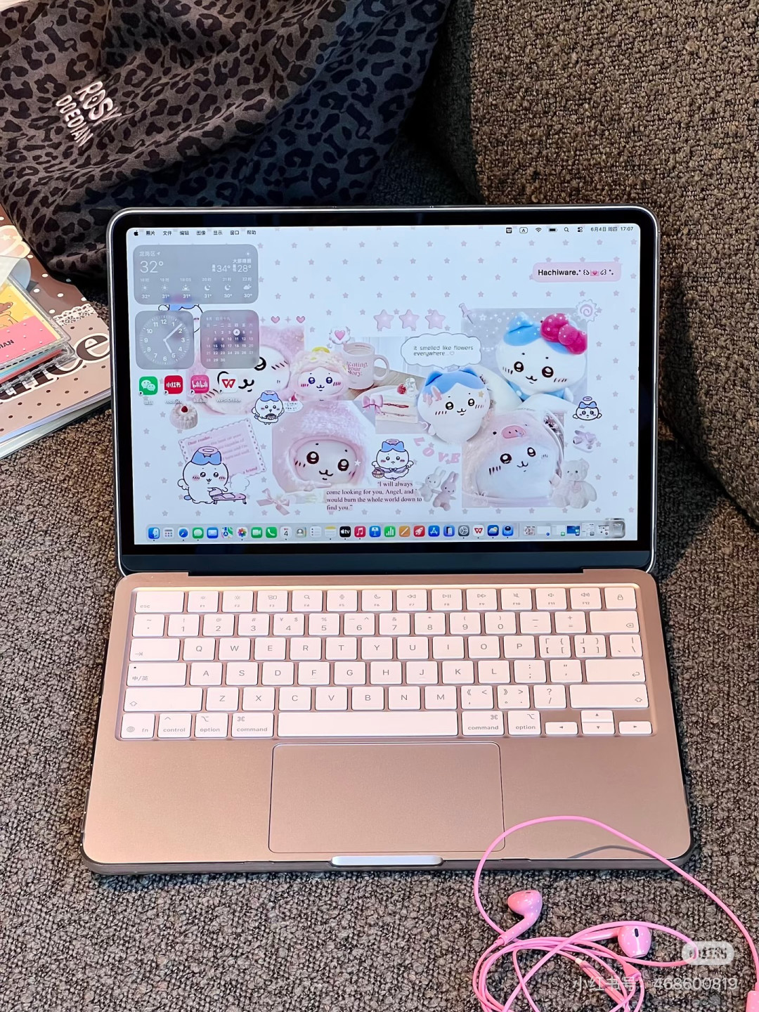 开学装备｜MacBook笔记本电脑，属于女生的高颜值学习本