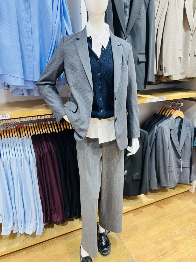 优衣库男士西服