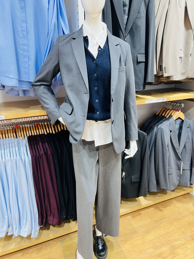 优衣库男士西服