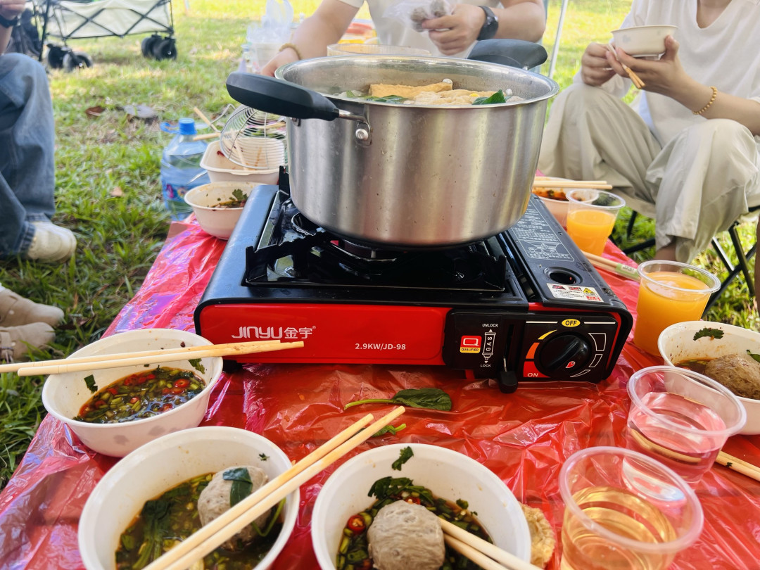 周末江畔露营｜卡式炉火锅局全程复盘，核心装备到底值不值