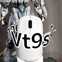 雷柏VT9S V2｜中小手对称抓握鼠，百元轻量化电竞神器✨